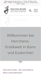 Mobile Screenshot of herrchens-erotikwelt.com